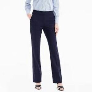 J.Crew NWT Edie navy dress pant